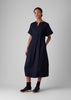 Bryn Twill Dress | Indigo